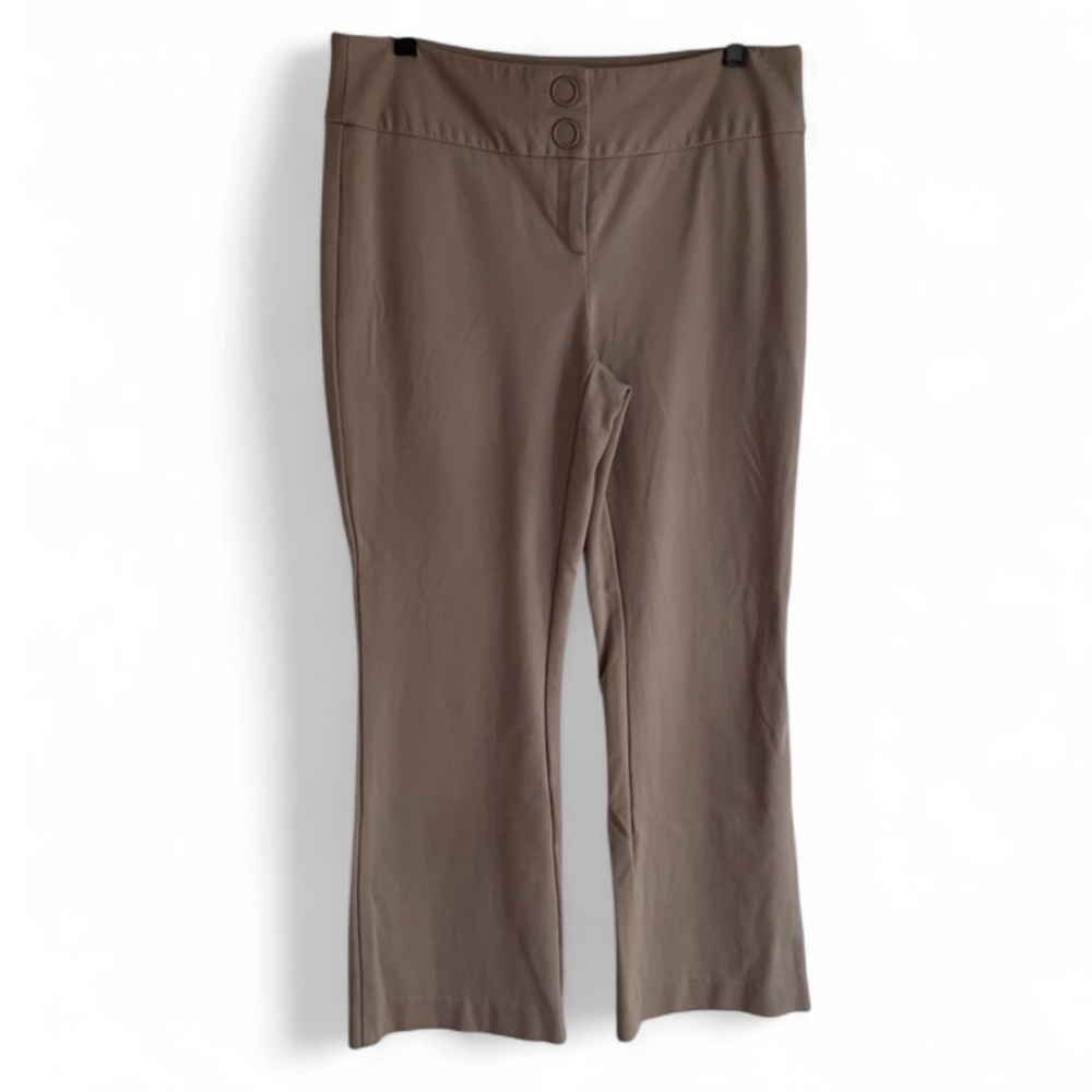 Alfani Women’s Tan Stretch Bootcut Pants Size 10